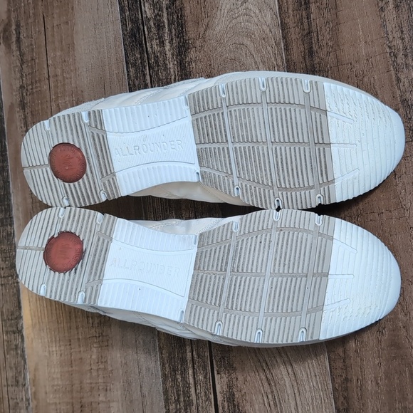 Mephisto Allrounder Lace Up Oxford Sneaker Size 10.0 US Suede & Canvas - Picture 6 of 14